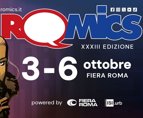 Romics, Fiera di Roma 3-6 ottobre 2024